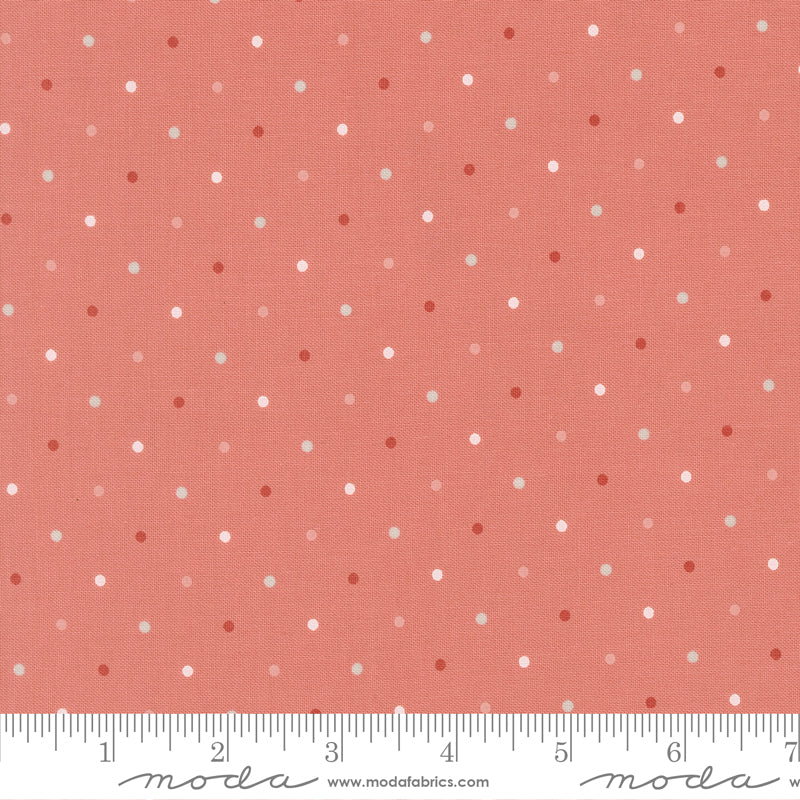 Wild Honey Rose Water Magic Dot Yardage by Lella Boutique for Moda Fabrics