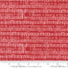 Berry & Pine Cranberry O Christmas Tree Yardage by Lella Boutique for Moda Fabrics