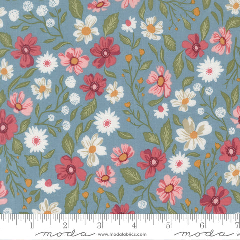 Wild Honey Sky Wildflower Dance Yardage by Lella Boutique for Moda Fabrics