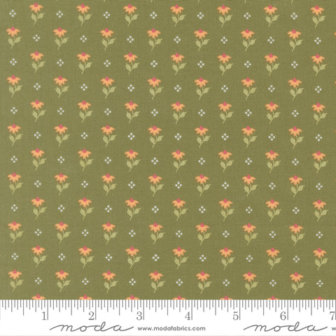 Wild Honey Fern Bumbling Posies Yardage by Lella Boutique for Moda Fabrics