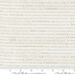 Wild Honey Daisy Buzz Words Yardage by Lella Boutique for Moda Fabrics