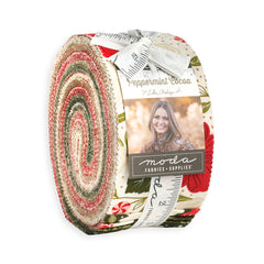 Peppermint Cocoa Jelly Roll by Lella Boutique for Moda Fabrics