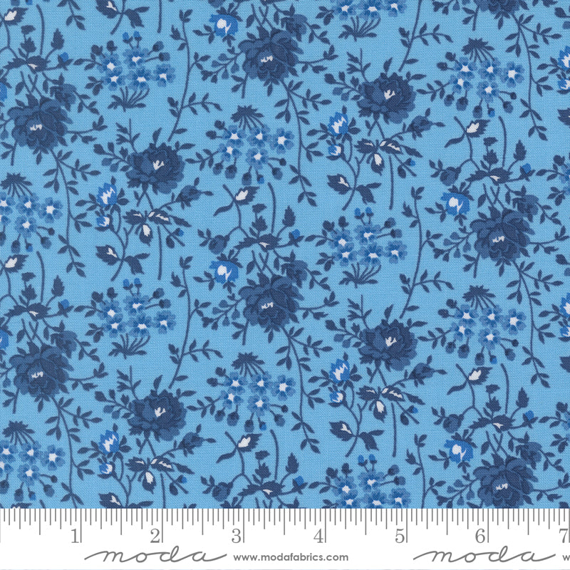 Blueprint Harbor Bloomsbury Yardage by Camille Roskelley for Moda Fabrics