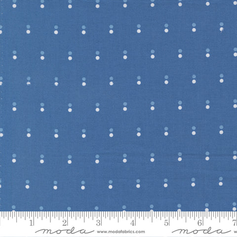 Blueprint Sea Dots Yardage by Camille Roskelley for Moda Fabrics
