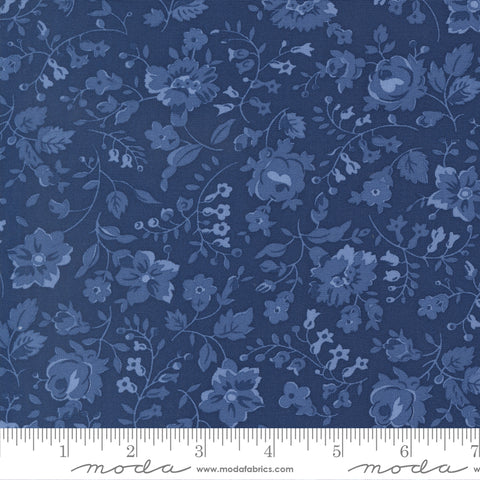 Blueprint Navy Vineyard Yardage by Camille Roskelley for Moda Fabrics
