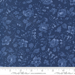 Blueprint Navy Vineyard Yardage by Camille Roskelley for Moda Fabrics