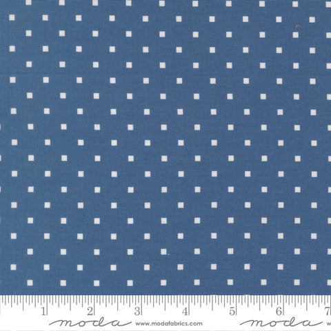 A Cat Named Stitch Sea Cosmo Dot Yardage by Camille Roskelley for Moda Fabrics