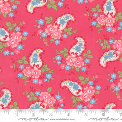 A Cat Named Stitch Rosie Sweet Paisley Yardage by Camille Roskelley for Moda Fabrics