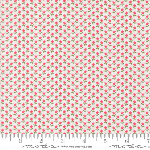 A Cat Named Stitch Cream Rosie June Yardage by Camille Roskelley for Moda Fabrics