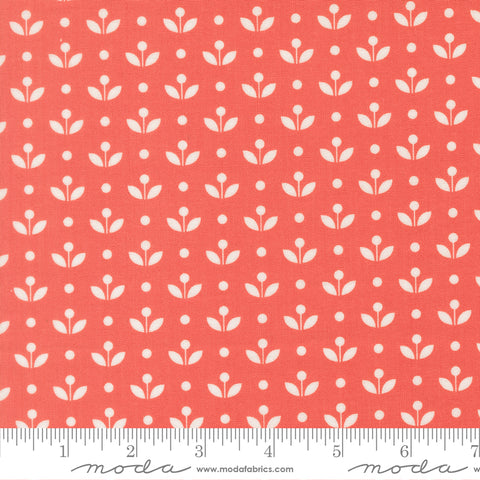 Bloomsberry Nantucket Red Mayfair Yardage by Camille Roskelley for Moda Fabrics