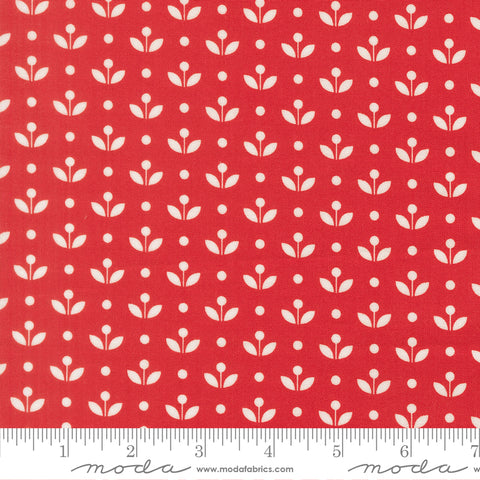 Bloomsberry Red Mayfair Yardage by Camille Roskelley for Moda Fabrics