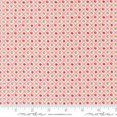 Bloomsberry Blush Check Yardage by Camille Roskelley for Moda Fabrics