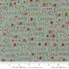 Chilly Storm Peace Love Joy Yardage by Sweetwater for Moda Fabrics
