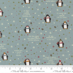 Chilly Storm Mr Penguin Yardage by Sweetwater for Moda Fabrics