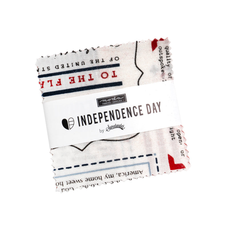 Independence Day Mini Charm by Sweetwater for Moda Fabrics