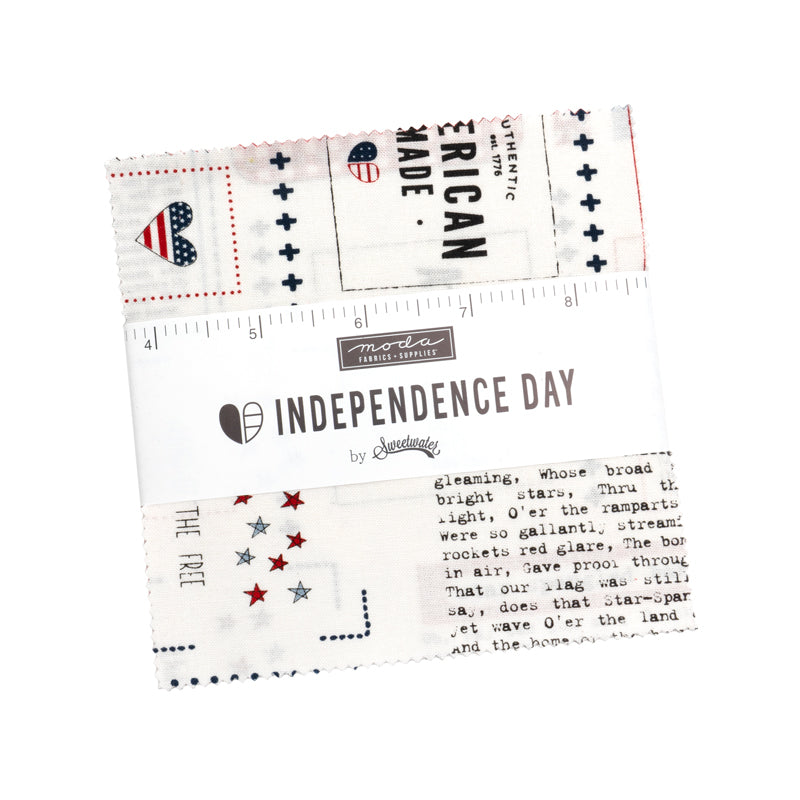 Independence Day Charm Pack by Sweetwater for Moda Fabrics