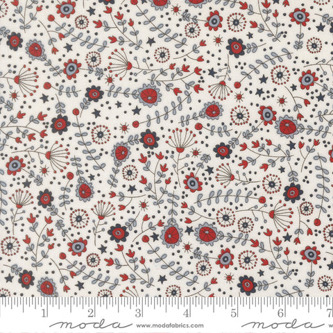 Independence Day Vanilla The Meadow Yardage by Sweetwater for Moda Fabrics