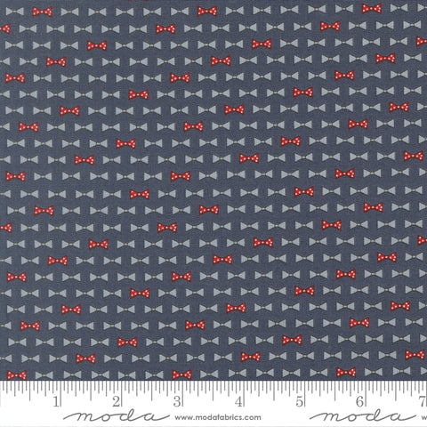 Independence Day Indigo Bowties Yardage by Sweetwater for Moda Fabrics