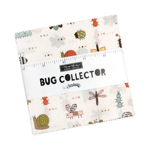 PREORDER Bug Collector Charm Pack by Sweetwater for Moda Fabrics