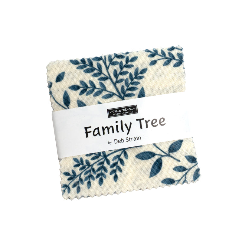 Family Tree Mini Charm by Deb Strain for Moda Fabrics