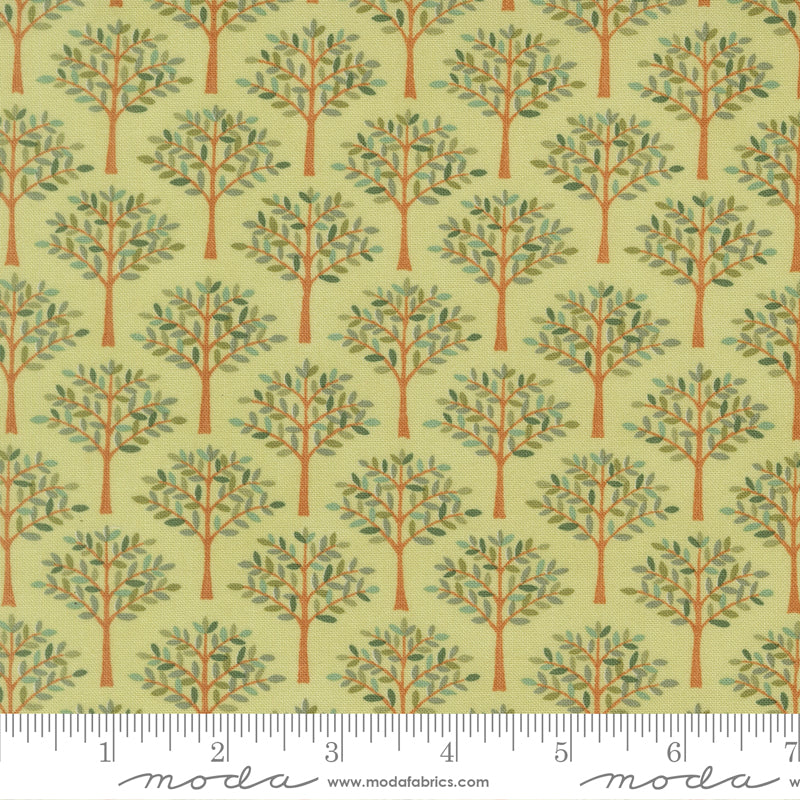 Family Tree Eucalyptus Trees In A Row Yardage by Deb Strain for Moda Fabrics