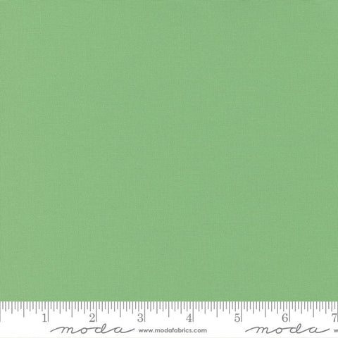 Bella Solids Green Apple Yardage by Moda Fabrics