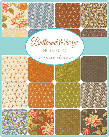 PREORDER Butternut & Sage Charm Pack by Fig Tree & Co. for Moda Fabrics