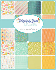 Delightfully Yours Fat Quarter Bundle by Sherri & Chelsi for Moda Fabrics