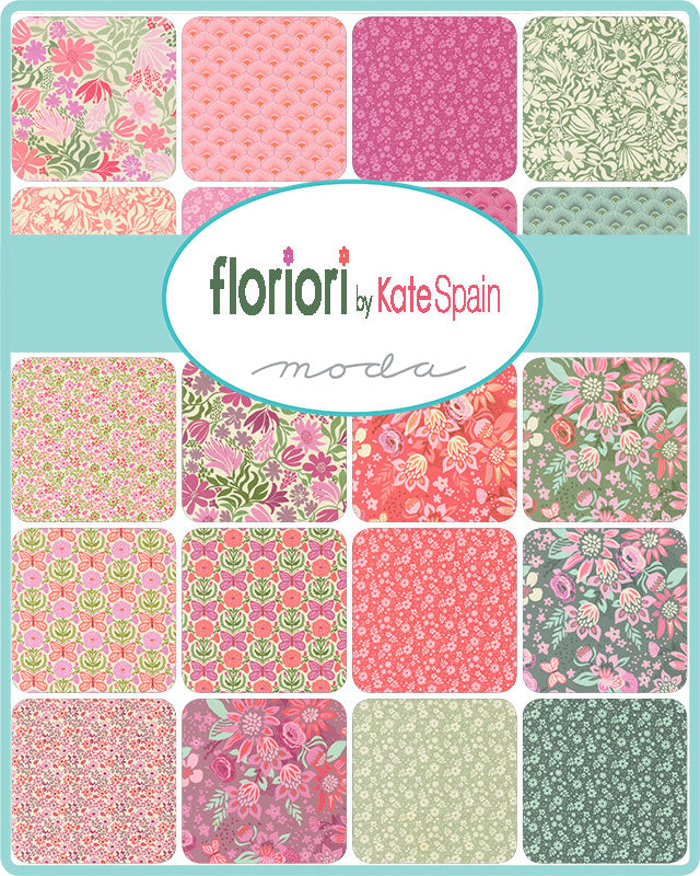 Floriori Fat Quarter Bundle by Kate Spain for Moda Fabrics