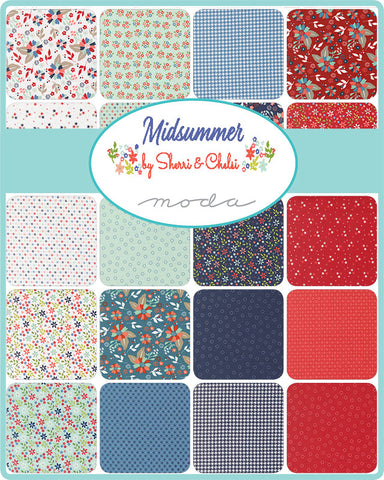 PREORDER Midsummer Jelly Roll by Sherri & Chelsi for Moda Fabrics
