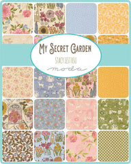 PREORDER My Secret Garden Charm Pack by Stacy Iest Hsu for Moda Fabrics