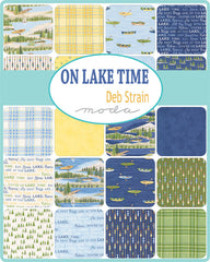 On Lake Time Fat Quarter Bundle by Deb Strain for Moda Fabrics