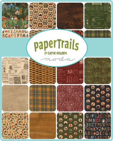 PREORDER Paper Trails Layer Cake by Cathe Holden for Moda Fabrics