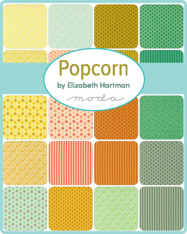 Popcorn Fat Quarter Bundle by Elizabeth Hartman for Moda Fabrics