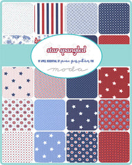 Star Spangled Fat Quarter Bundle by April Rosenthal for Moda Fabrics