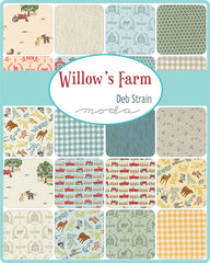 Willow's Farm Fat Quarter Bundle by Deb Strain for Moda Fabrics