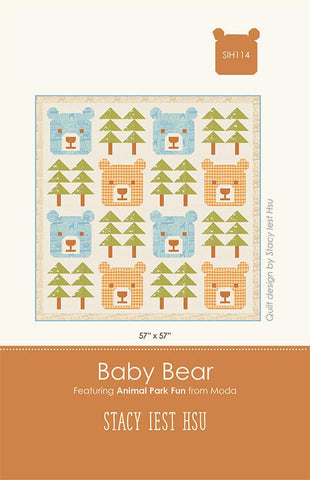 Baby Bear Quilt Pattern by Stacy Iest Hsu