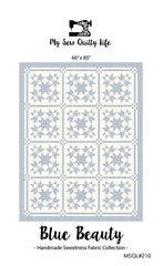 Blue Beauty Quilt Pattern by My Sew Quilty Life
