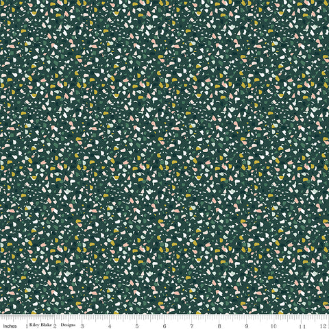 BOLT END 15" Hibiscus Hunter Confetti Yardage by Simple Simon and Co. for Riley Blake Designs