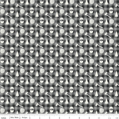 Woodsman Black Lumberjack Plaid Yardage by Lori Whitlock for Riley Blake Designs