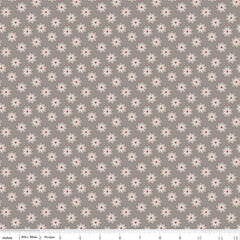 Home Town Holiday Milk Can Woolly Flower Yardage by Lori Holt for Riley Blake Designs