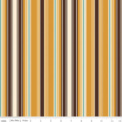 Cowboys Barn Red Stripe Yardage by Echo Park Paper Co. for Riley Blake Designs