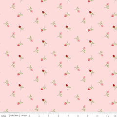Sew In Love Blush Rosebuds Yardage by Dani Mogstad for Riley Blake Designs