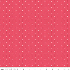 Sew In Love Pink Stripes Yardage by Dani Mogstad for Riley Blake Designs