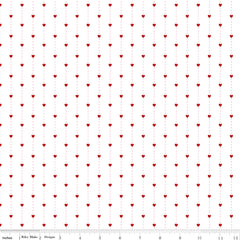 Sew In Love White Stripes Yardage by Dani Mogstad for Riley Blake Designs