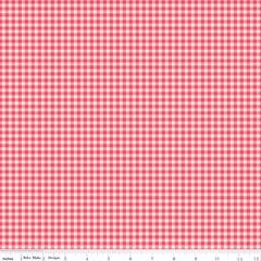 Sew In Love Pink Gingham Yardage by Dani Mogstad for Riley Blake Designs