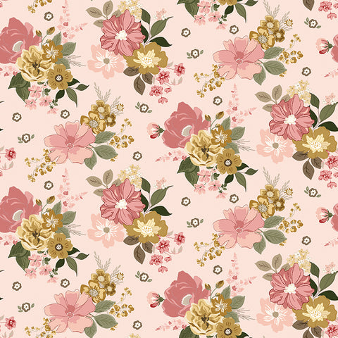 Renew by Gervais Pink Main Yardage by Sandy Gervais for Riley Blake Designs