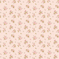 Renew by Gervais Pink Floral Yardage by Sandy Gervais for Riley Blake Designs