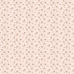 Renew by Gervais Pink Rosebuds Yardage by Sandy Gervais for Riley Blake Designs