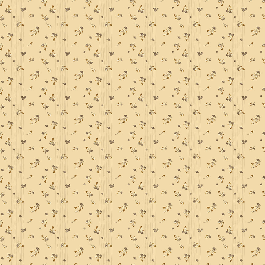 Renew by Gervais Yellow Rosebuds Yardage by Sandy Gervais for Riley Blake Designs